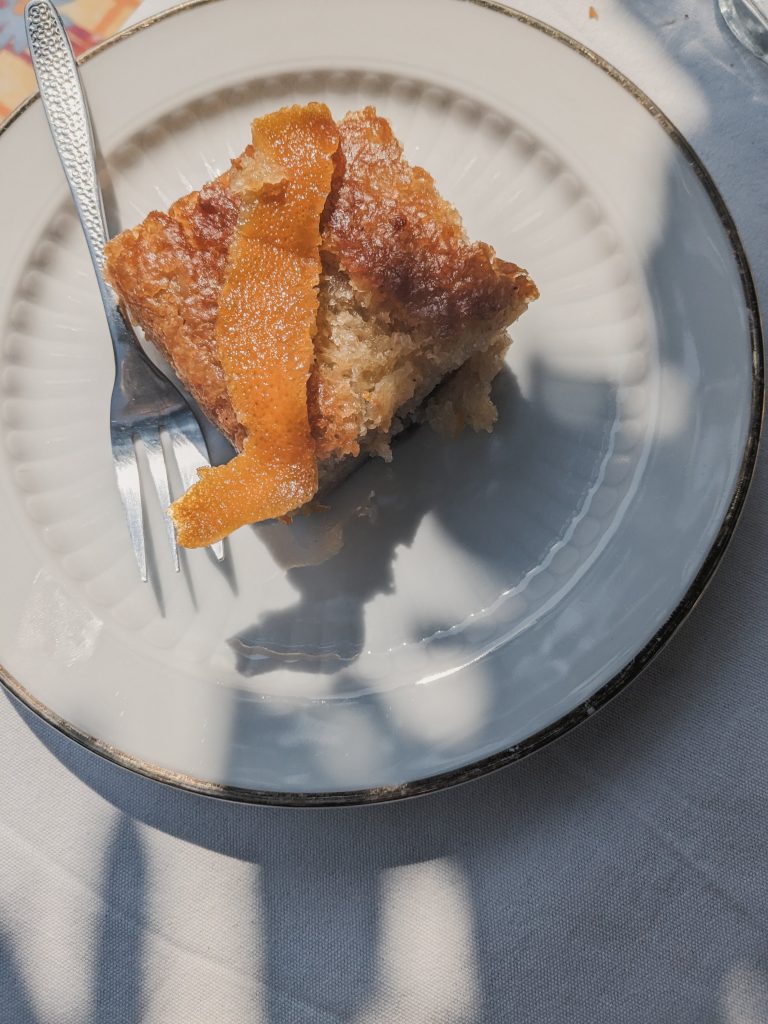 Vegan Greek Orange Cake Portokalopita